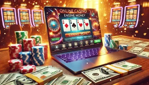 Online casino gambling image