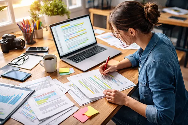 travail éditeur contenu